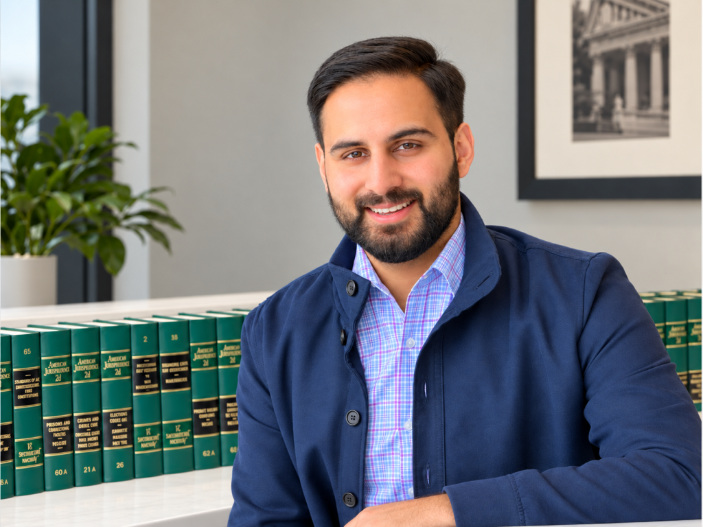Raz Toor, Ontario business lawyer and founder of Falcon Law PC